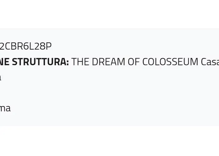Vakantiehuis The Dream Of Colosseum